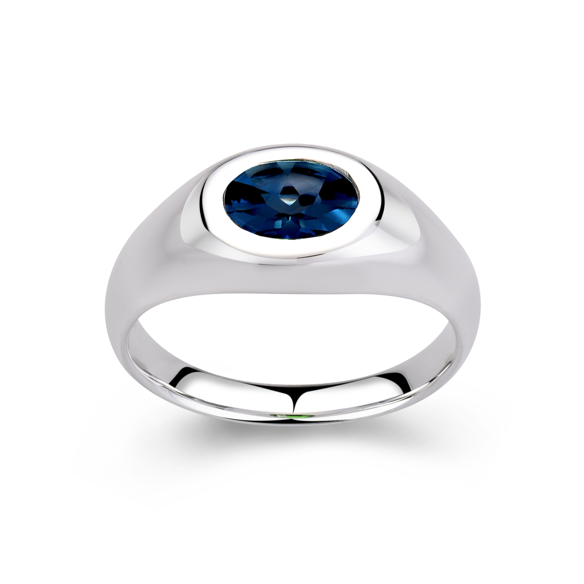 Fritsch Damenring mit Topas London Blue